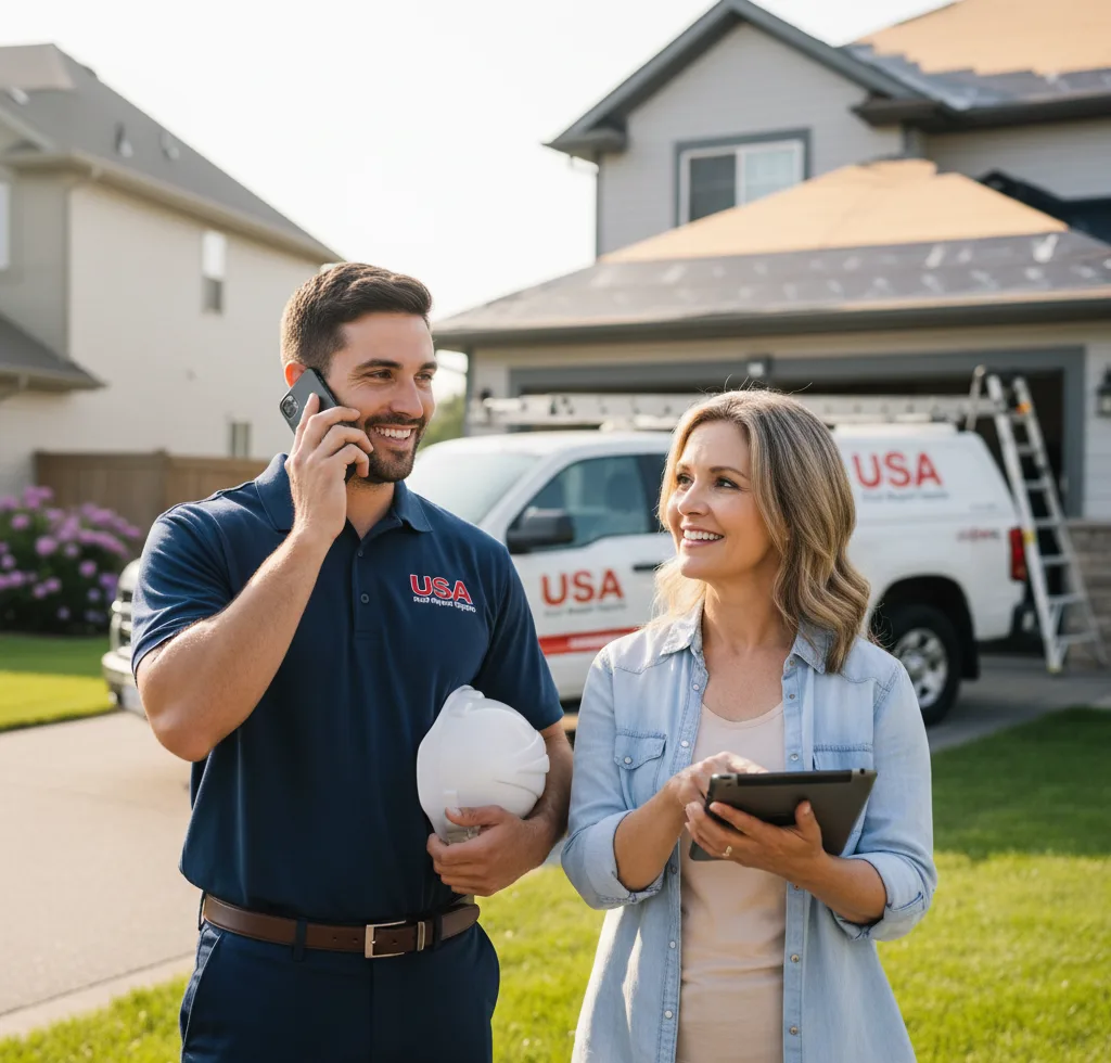 USA Roof Repair Experts customer support in Horsham